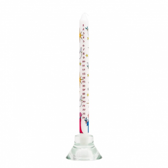 Alison Gardiner - Wise Men and Doves Advent Dinner Candle (non-fragranced)